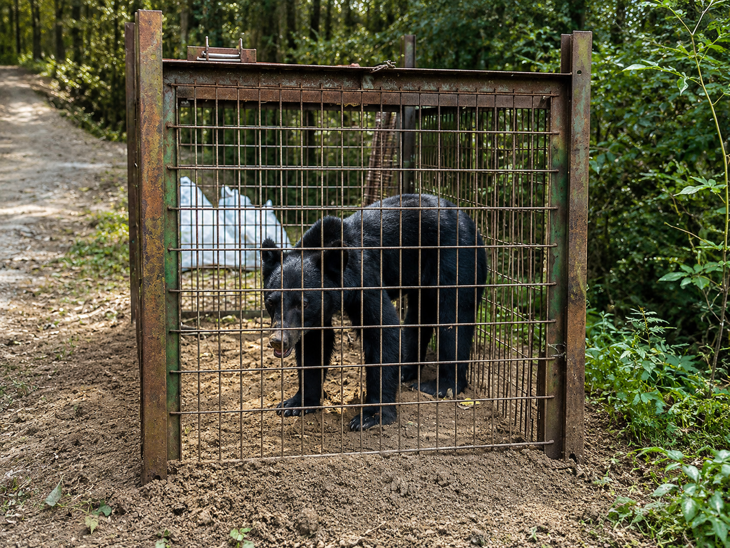 クマ用捕獲檻