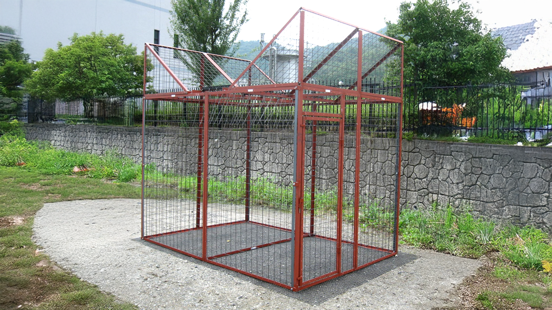 カラス用捕獲檻